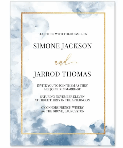 Wedding Invitations Card